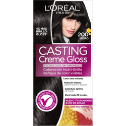 Tinte Loreal Casting Creme Gloss Negro N° 200 S/Amoniaco