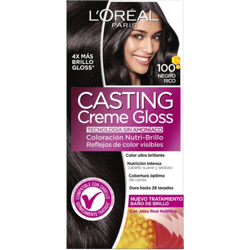 Tinte Loreal Casting Creme Gloss Negro Rico N° 100 S/Amoniaco
