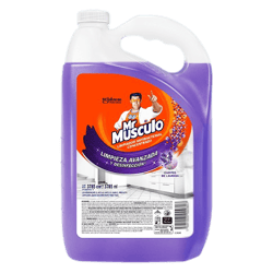Desinfectante Mr. Músculo Antibacterial Campos de Lavanda 3785 ml