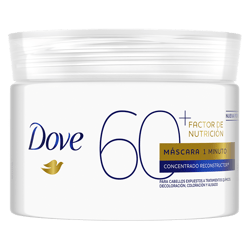 Mascara Dove 1 Min Factor Nutrición 60+ 300g