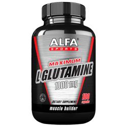 Maximum L Glutamine 1000 mg 100 Cápsulas