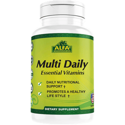 Vitaminas Esenciales Multidiarias 120 Tabletas