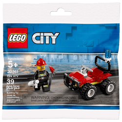 Lego City Fire Atv 30361