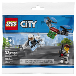 Lego City Sky Police Jet Pack 30362