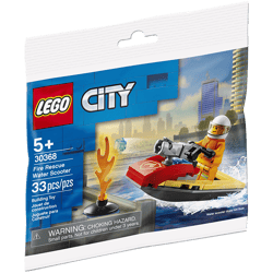Lego Fire Rescue Water Scooter 30368