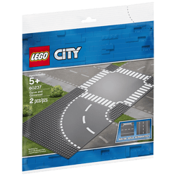 Lego Curve and Crossroad 60237