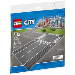 Lego Straight & Crossroad 7280