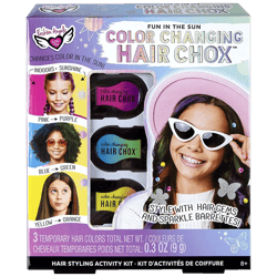 Kit Fashion angels Cambio de Color Hair Chox Hair Styling 