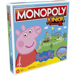 Juego Hasbro de Monopoly Junior Peppa Pig