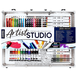 Artskills Essential Portable Premium Artist Studio 200 Unds