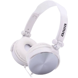 Audífonos con Sonido Estéreo Dinámico Blanco AIWA-AW-X107W