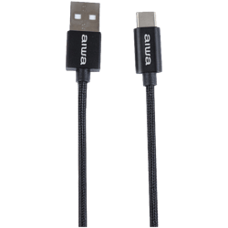 Cable USB A/M to Type-C 5FT Negro AIWA-AWP17151B