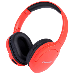 Audífonos Bluetooth con Sonido Estéreo Rojo AIWA-AWK11R