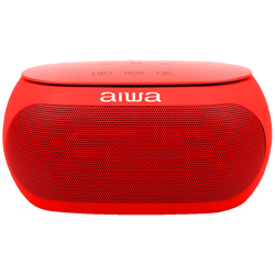 Bocina Bluetooth Portátil Roja 4.5W AIWA-AW31R