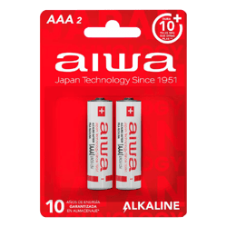 Pila Aiwa Alkalina AAA 2 unds AWBAPLR03P21
