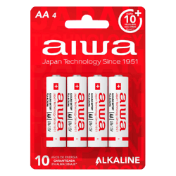 Pila Aiwa Alkalina AA 4 unds AWBAPLR6P41