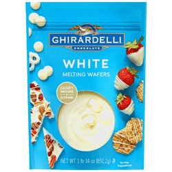 Oblea de Chocolate Blanco para derretir Ghirardelli 851.2 g