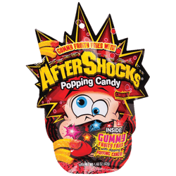 Chupeta Cherry Aftershocks Popping Candy 30 g