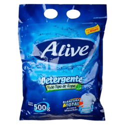 Detergente Alive Azul 500 g