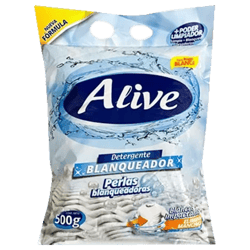 Detergente Alive Blanco 500 g