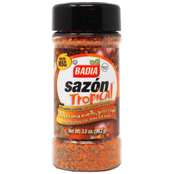 Sazon Tropical Badia Con Culantro y Achiote 99.2 g