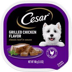 Alimento para Mascotas Cesar Classics Húmedo Sabor a Pollo a La Parrilla 100g