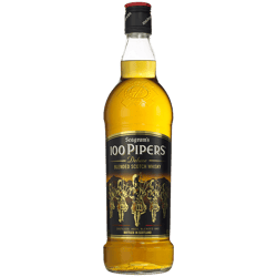 Whisky Scotch 100 Pipers 40º 700 Ml