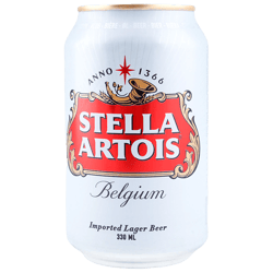 Cerveza Stella Artois Lata 330 ML
