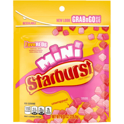Caramelos Masticables Starburst Minis Fave Reds 226.8g