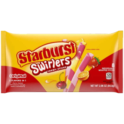 Caramelos Starburst Masticables Swirlers 84g