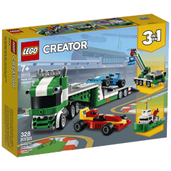 Lego Creator 3in1 Race Car Transporter 31113