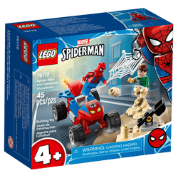 Lego Marvel Spider-Man And Sandman Showdown 76172