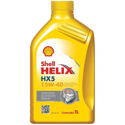 Aceite Mineral para Motor Shell Helix HX5 15W40 1 L