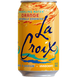 Agua Gasificada Lacroix Orange Lata 355ml