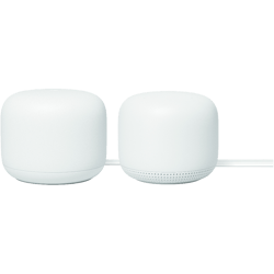 WiFi Nest Google Mesh Router Ac2200 2Pack Snow GA00822-US - Blanco