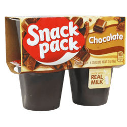 Pudín de Chocolate Snack Pack 4unds 368g