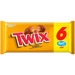 Chocolate con Carmelo Twix Caramel Fun Size Sixpack 93g