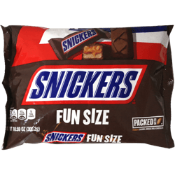 Chocolate Snickers Fun Size 300g