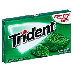 Chicle Trident Spearmint 14unds