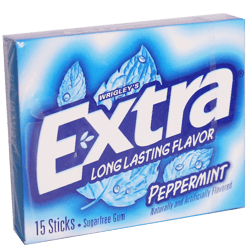 Chicle Extra Peppermint 15Und