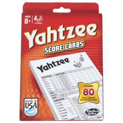 Tarjetas de Puntuación para Juegos Hasbro Yahtzee