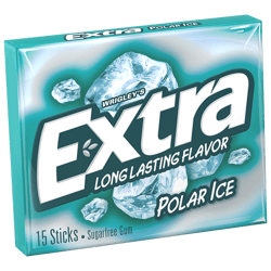 Chicle Extra Polar Ice 15 unds