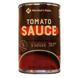 Salsa de Tomate Members Mark Lata 425g