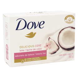 Jabón Dove Leche de Coco 90 g