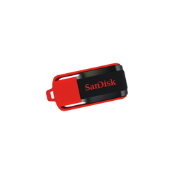 Pendrive SanDisk Cruzer Switch 8 GB - Rojo 