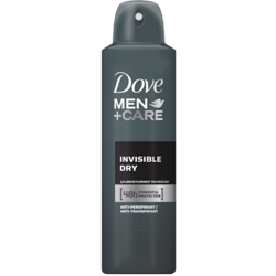 Desodorante Dove Men Ap Invisible Dry Aerosol 150ml