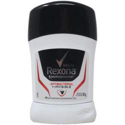 Desodorante Rexona Men Stick Ap Antibacterial Invisible 50g