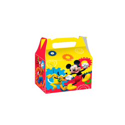 Caja para Cotillón Go Party Mickey Mouse Club House 6 unds