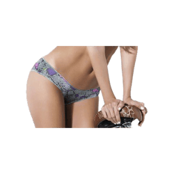 Panty Lucy Paq X3 1214B Bikini Animal Print - Varios