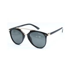 Lentes de Sol Polarizados Glasses G3 de Metal Doble Puente - Negro